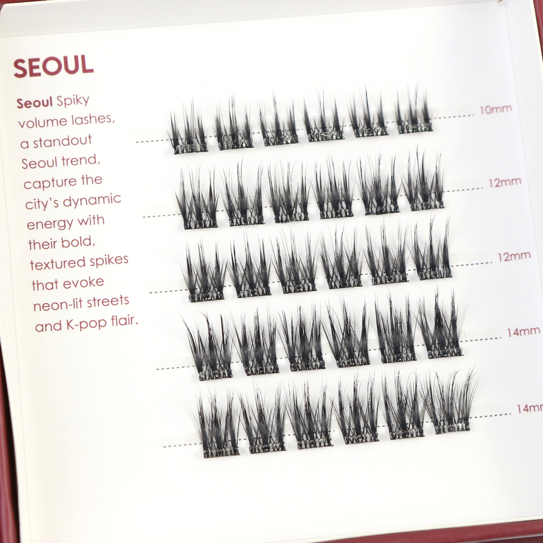 Seoul - Pre-Glued Lash Clusters