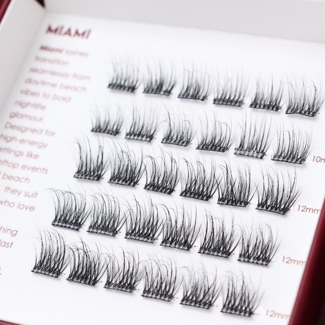 Miami - Pre-Glued Lash Clusters