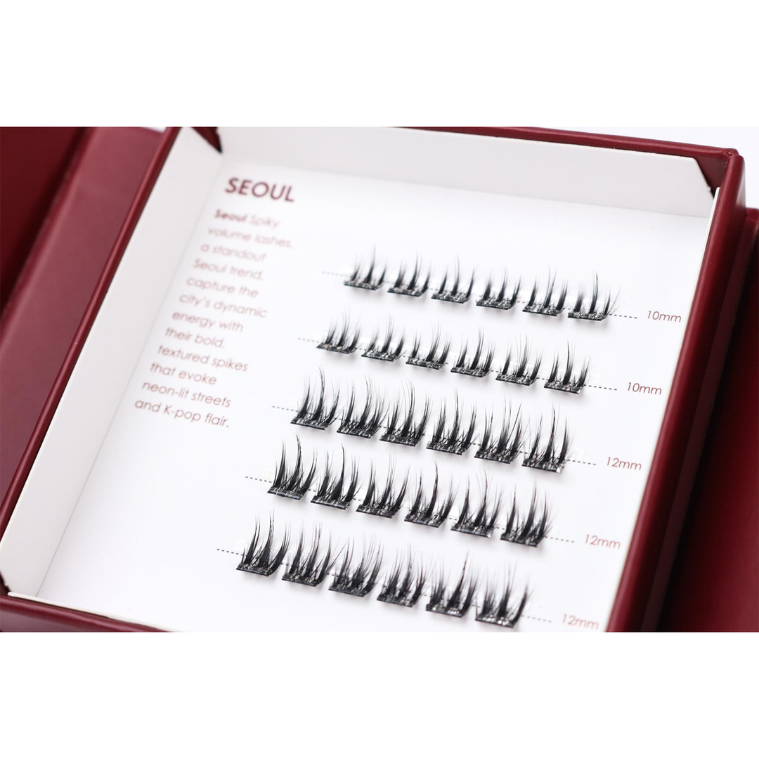 Seoul - Pre-Glued Lash Clusters